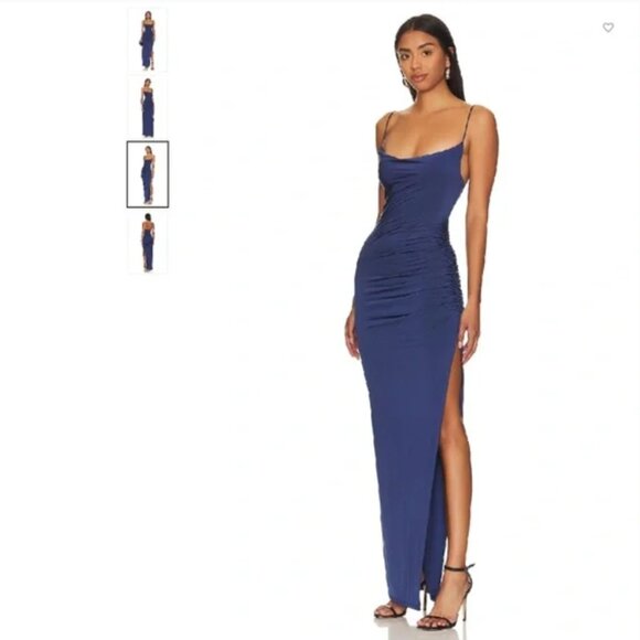 Lovers and Friends Odessa Gown in Navy Size XS - Picture 1 of 13